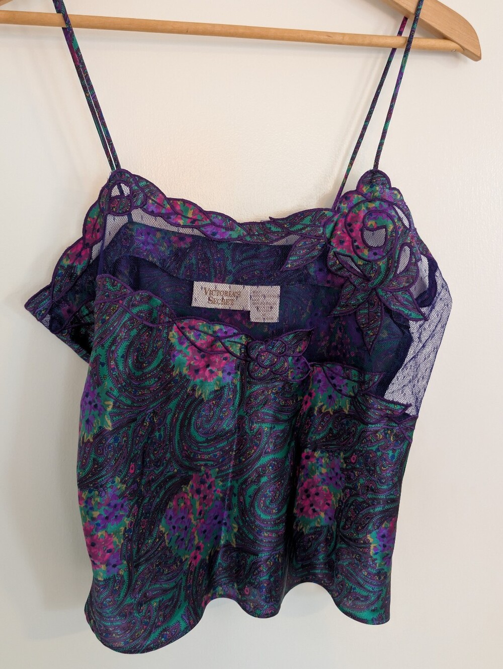 Vintage 90's Victoria's Secret Camisole Top Size M